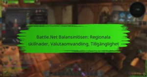 Battle.Net Balansinlösen: Regionala skillnader, Valutaomvandling, Tillgänglighet