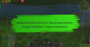 Battle.Net Balansinlösen: Betalningsmetoder, Koppla kreditkort, Paypal-integration