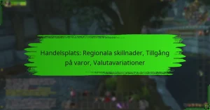 Handelsplats: Regionala skillnader, Tillgång på varor, Valutavariationer