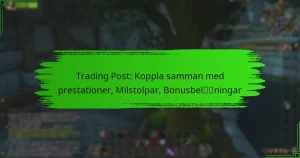 Trading Post: Koppla samman med prestationer, Milstolpar, Bonusbelöningar