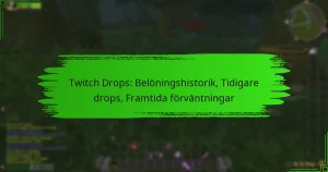 Twitch Drops: Belöningshistorik, Tidigare drops, Framtida förväntningar