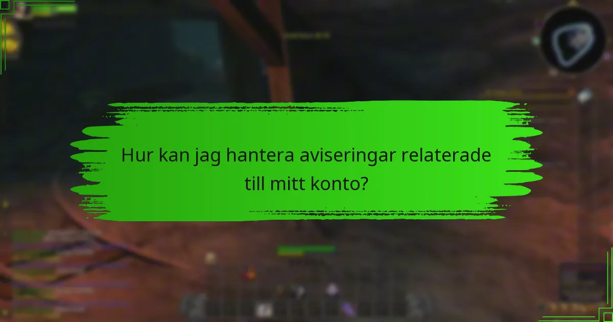 Vilka kontoinställningar kan jag hantera på Battle.Net?