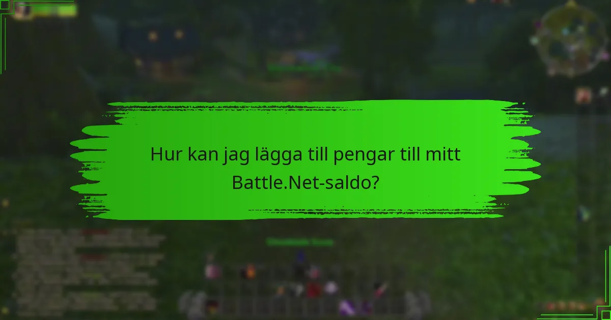 Var kan jag kontrollera mitt Battle.Net-saldo?