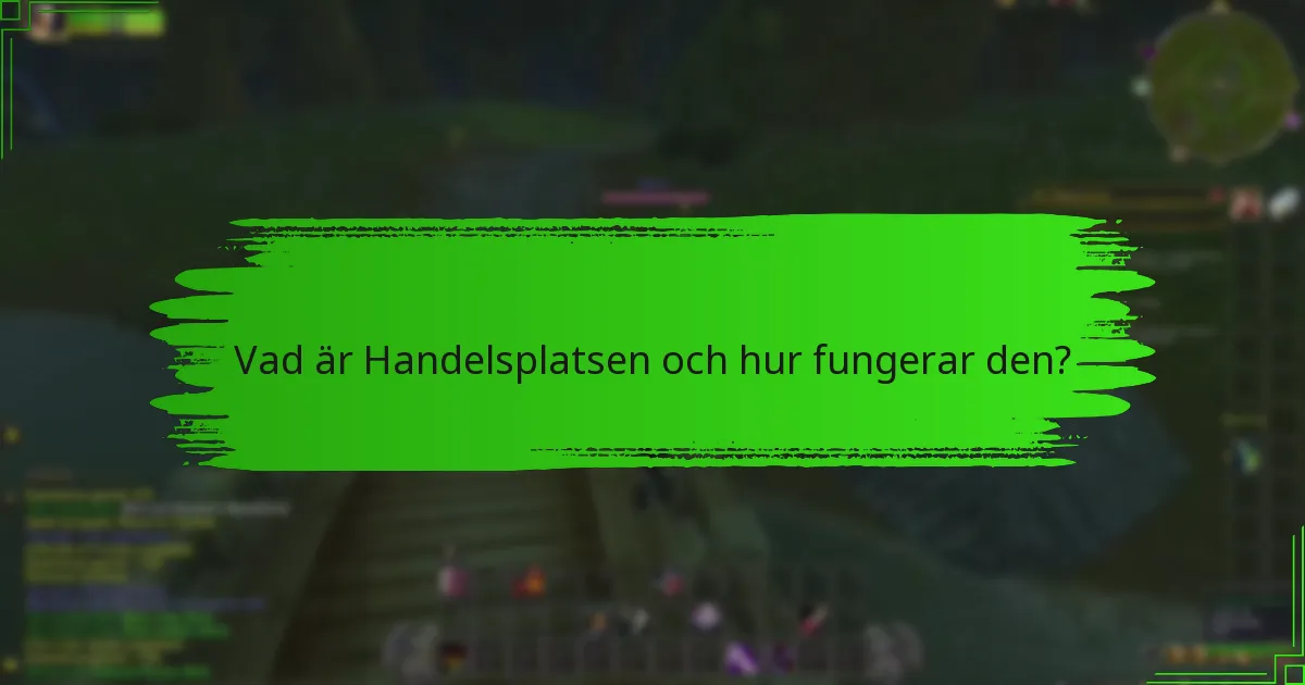 Hur kan jag kontrollera tillgången på föremål i Handelsplatsen?