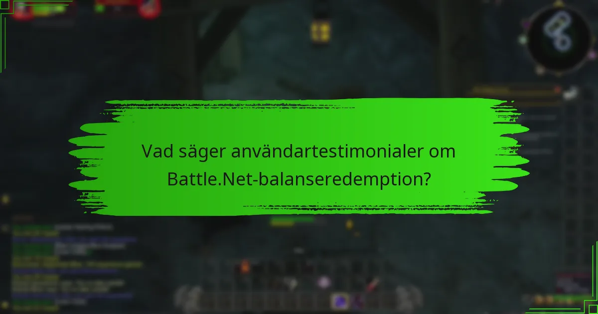 Var är Battle.Net-balanseredemption för närvarande tillgänglig?